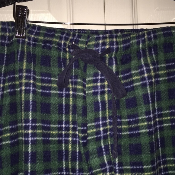 Izod Sleepwear Men’s PJ Lounge Pants Green Box Plaid Size Large - Picture 3 of 9
